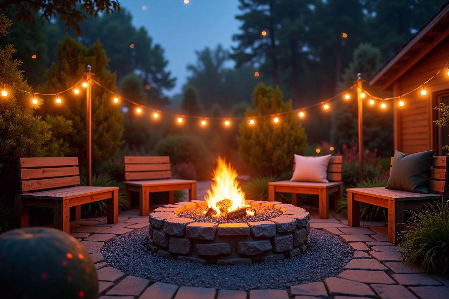 feuerstelle garten-Titel