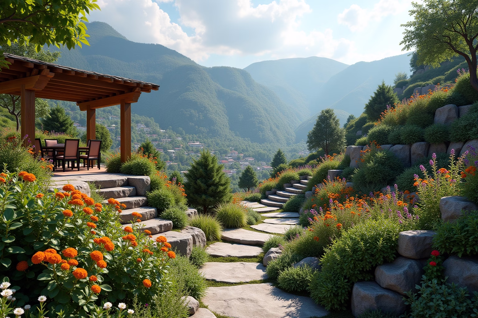 garten am hang ideen-Titel