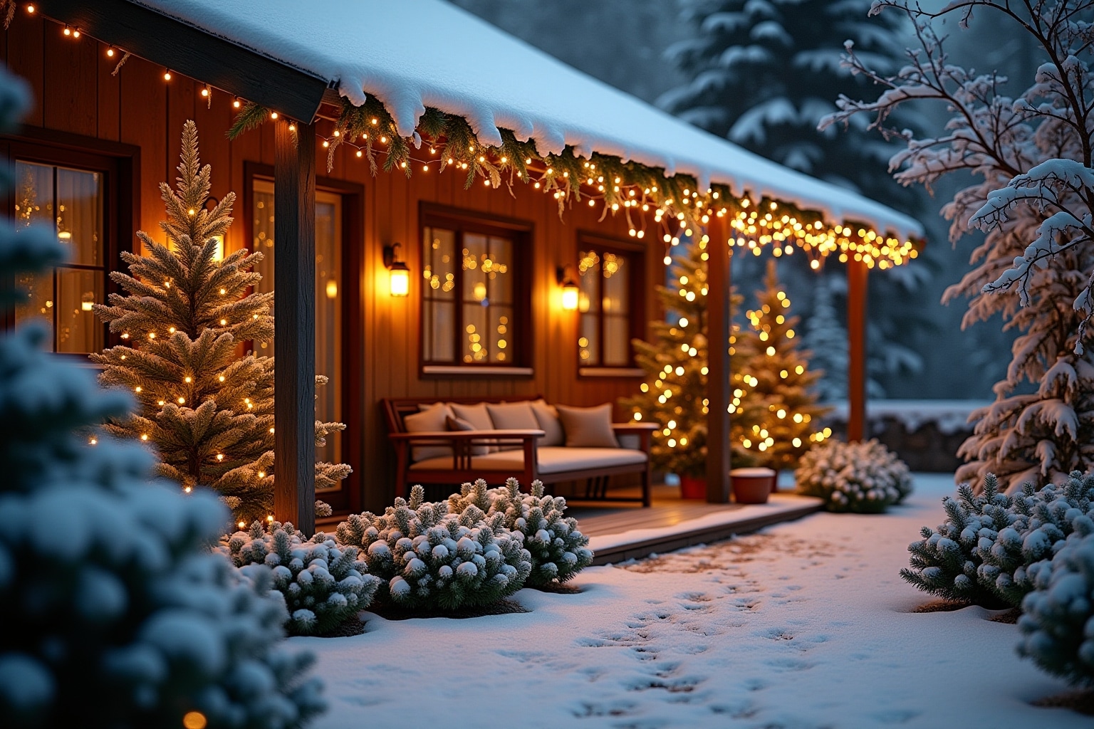 garten outdoor weihnachtsdeko-Titel