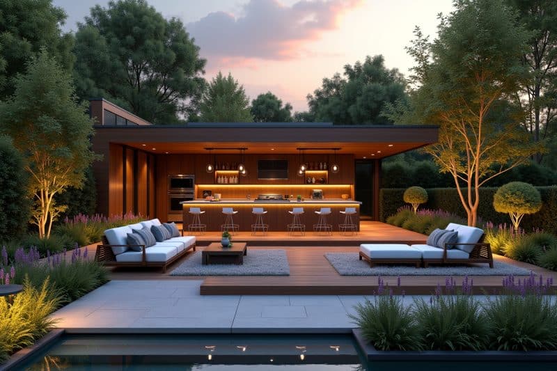 garten terrasse-Titel