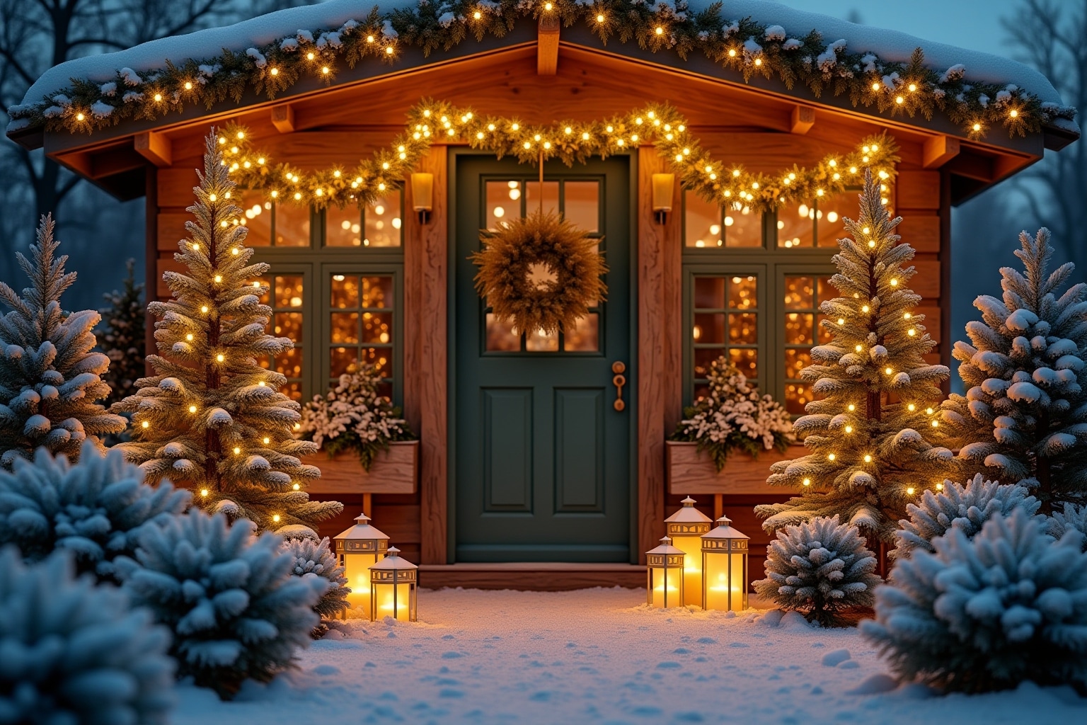 garten weihnachtsdeko-Titel