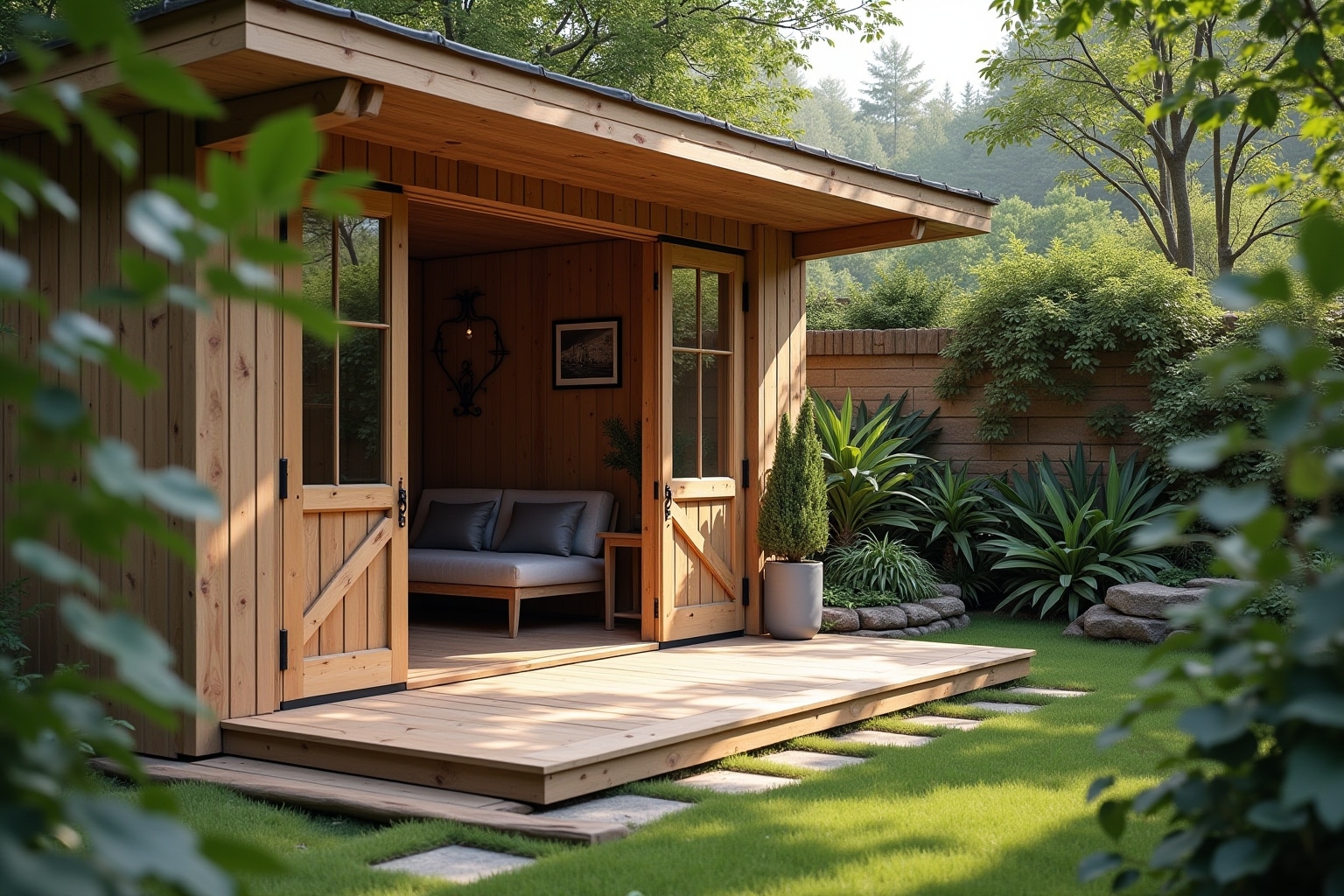 17 Gartenhaus selber bauen Ideen
