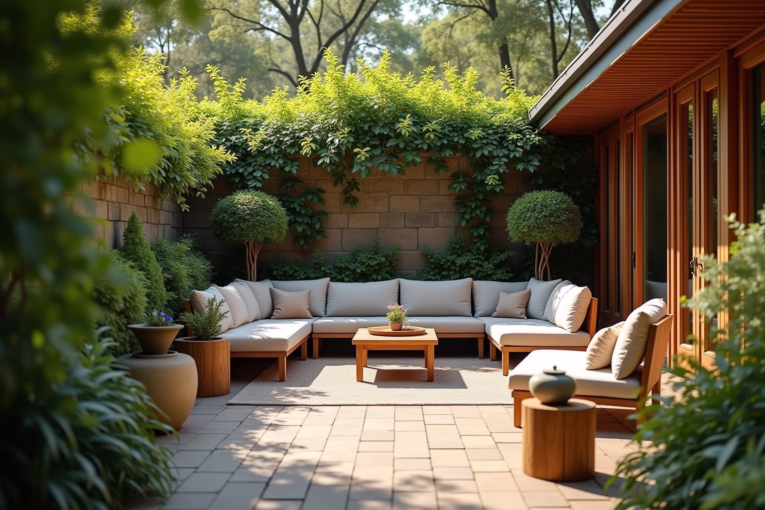 gemütlich sitzecke garten-Titel