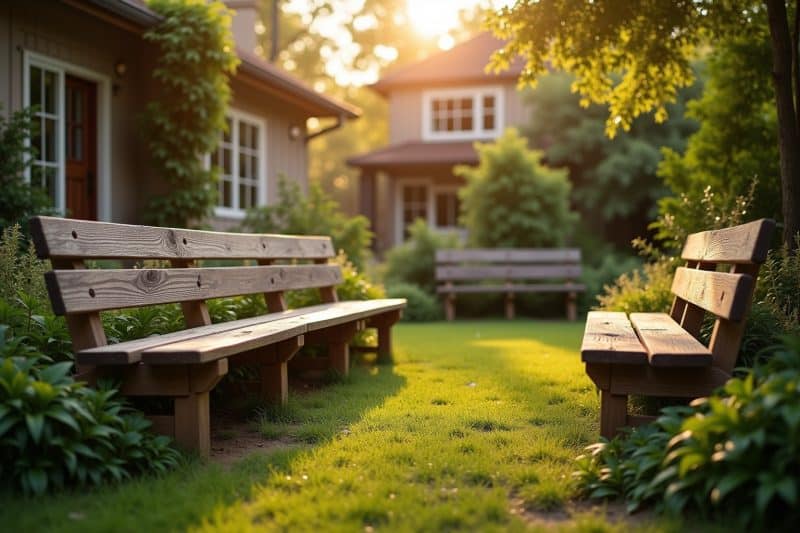 holzbank garten-Titel