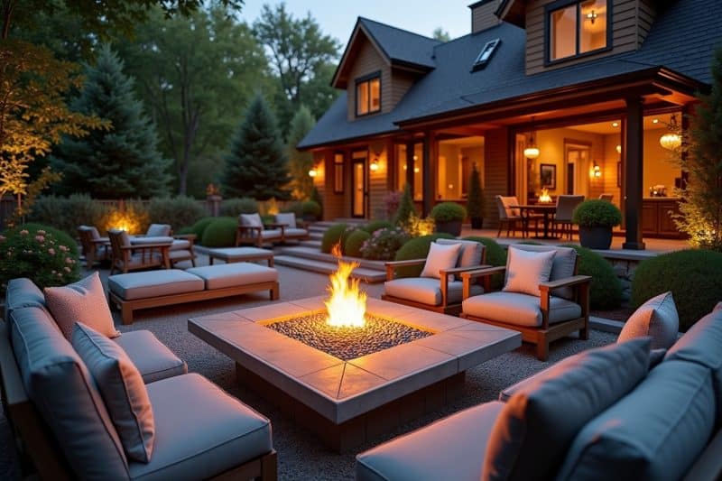 ideen feuerstelle garten-Titel