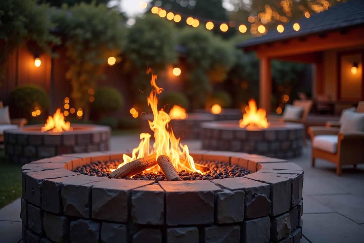 ideen feuerstelle garten-Titel