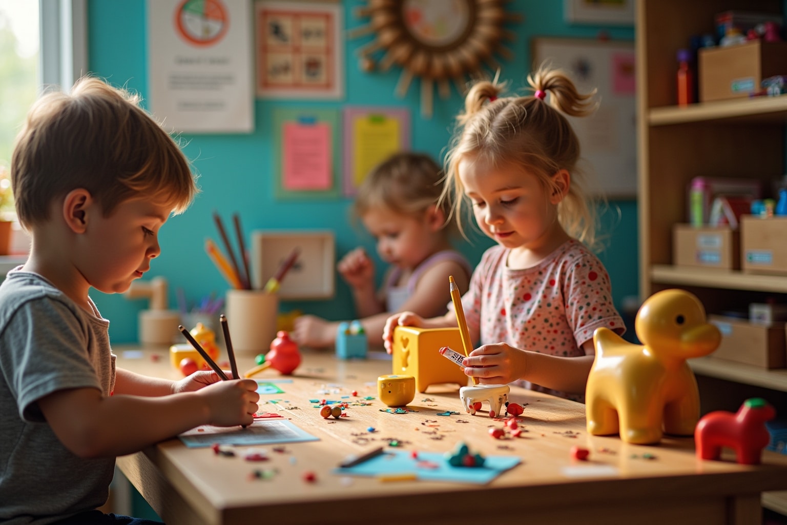 14 Kinderschreibtische selber bauen