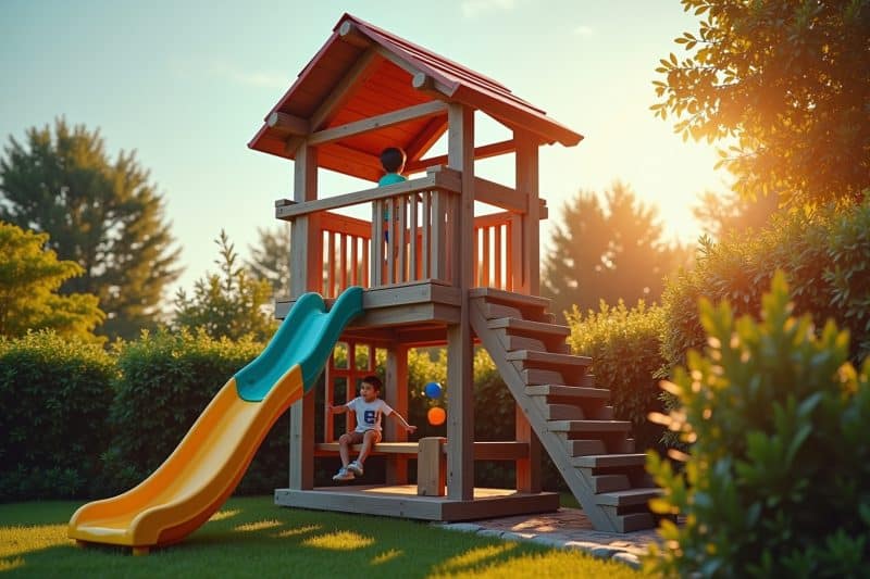 kletterturm garten-Titel