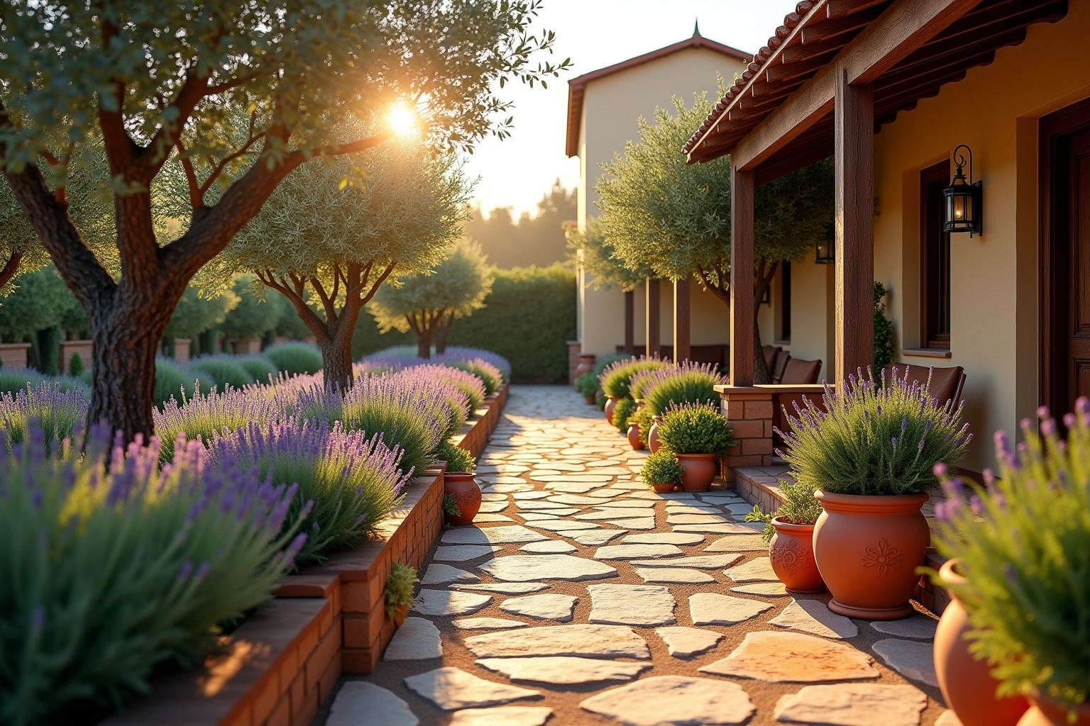 mediterraner garten-Titel