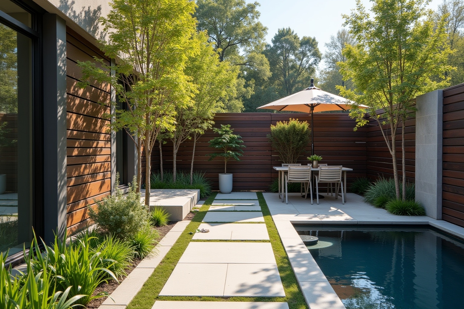 modern sichtschutz garten-Titel