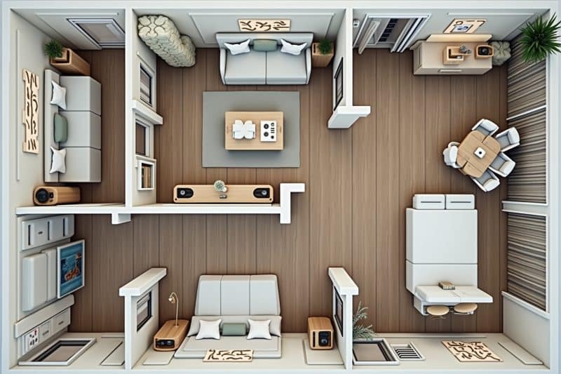 17 Raumaufteilung Haus Ideen optimal nutzen