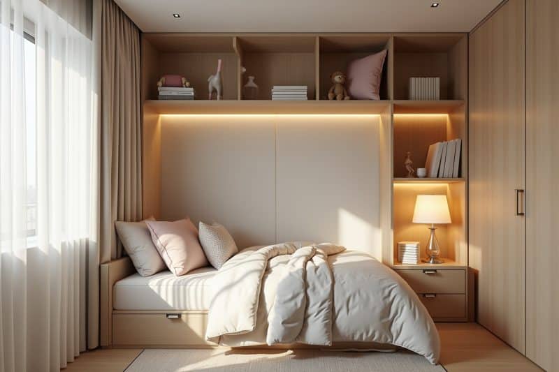14 schmales kleines Kinderzimmer einrichten Ideen