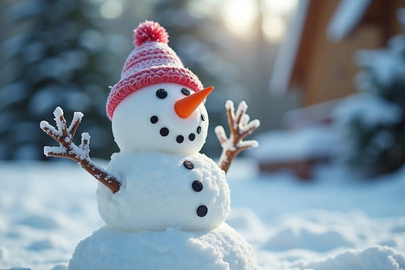 Tipps zum Schneemann bauen: Kreative Techniken