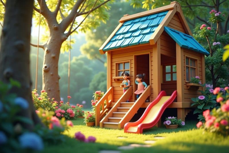 spielhaus garten-Titel