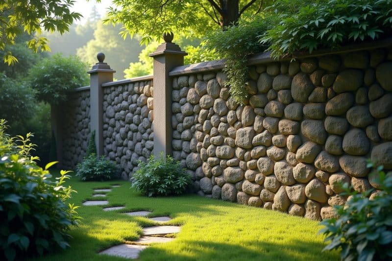 steinmauer garten-Titel