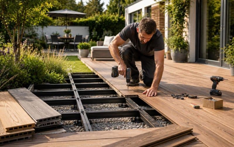 Terrassendielen für den Gartenbereich: Materialwahl, Unterkonstruktion und nachhaltige Pflege