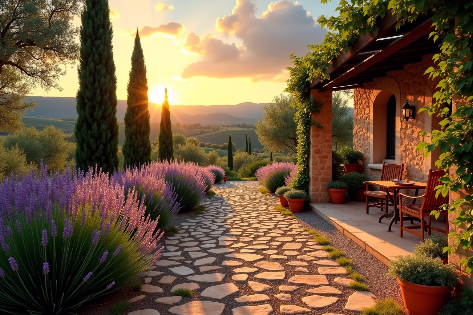 toskana garten ideen-Titel