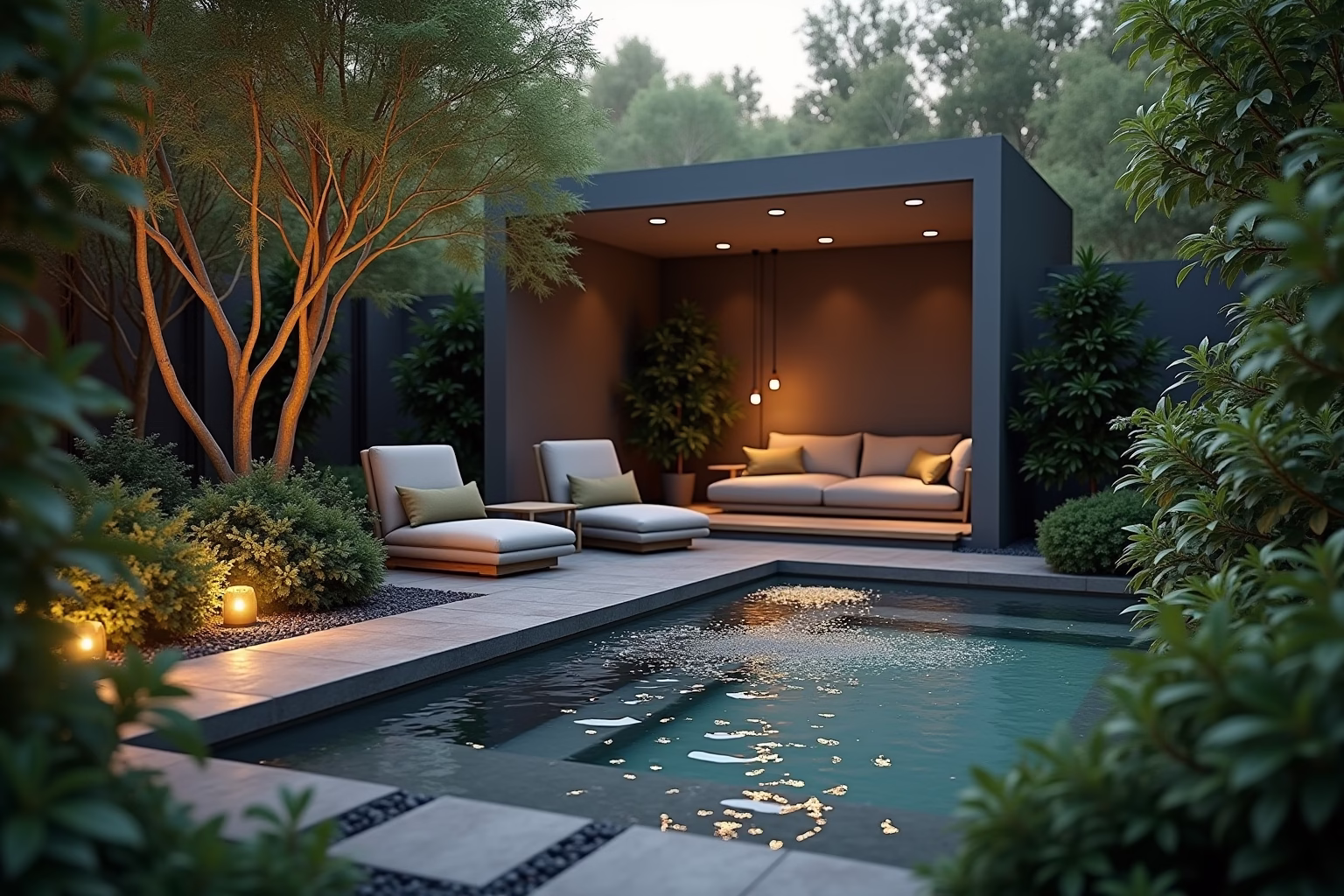 whirlpool ecke im garten gestalten-Titel