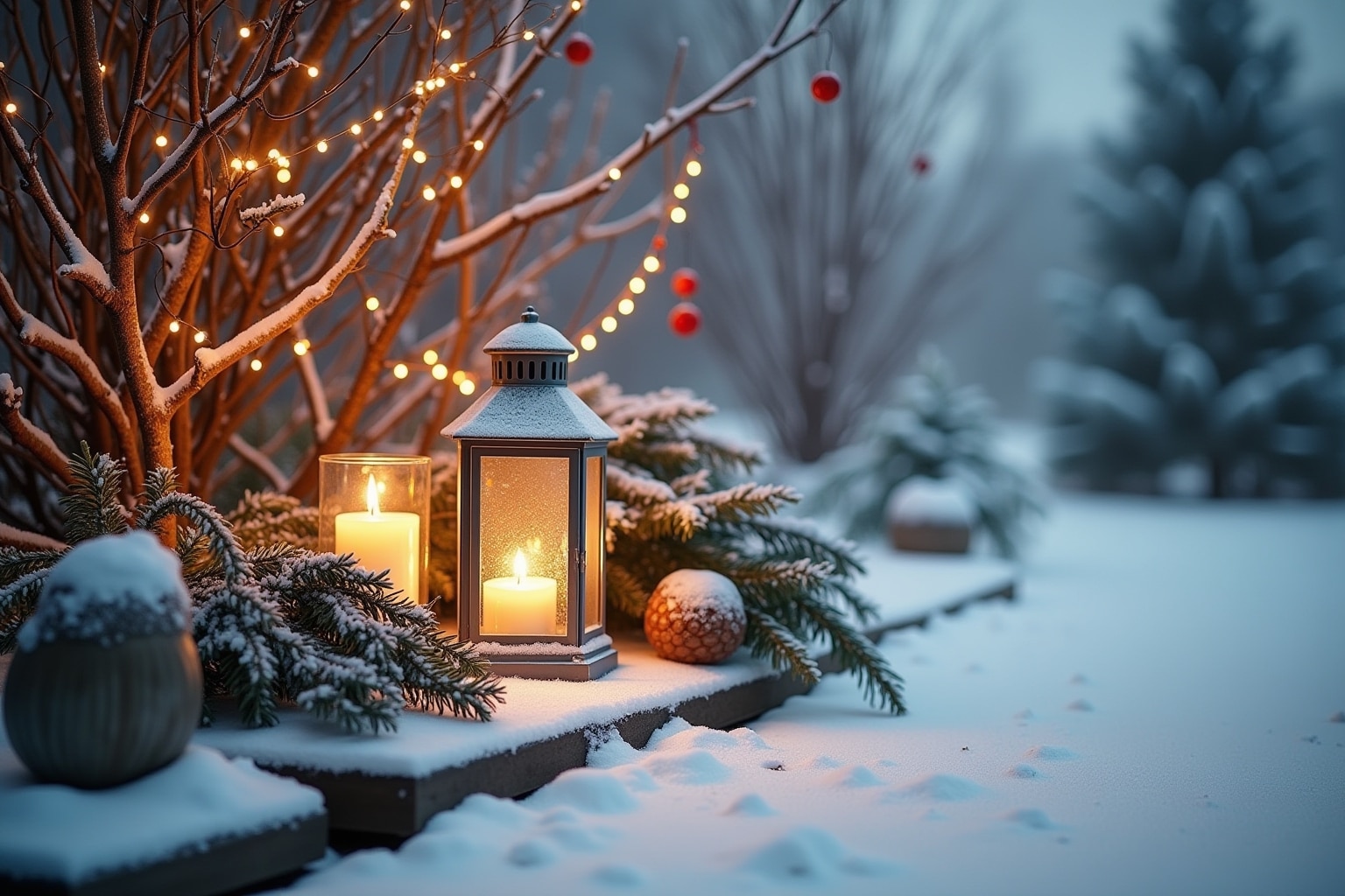 winterdeko garten-Titel