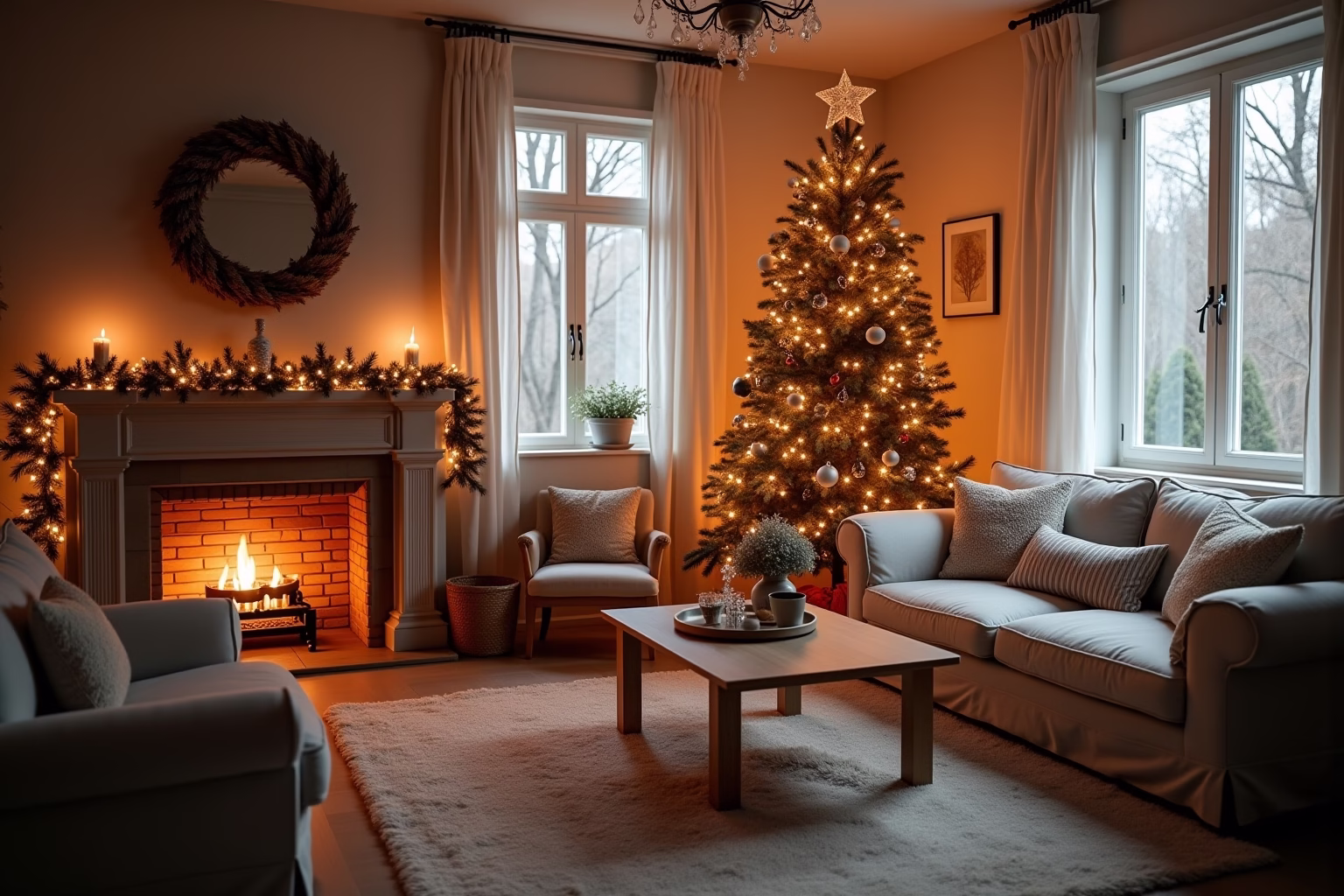 wohnung weihnachtlich dekorieren-Titel